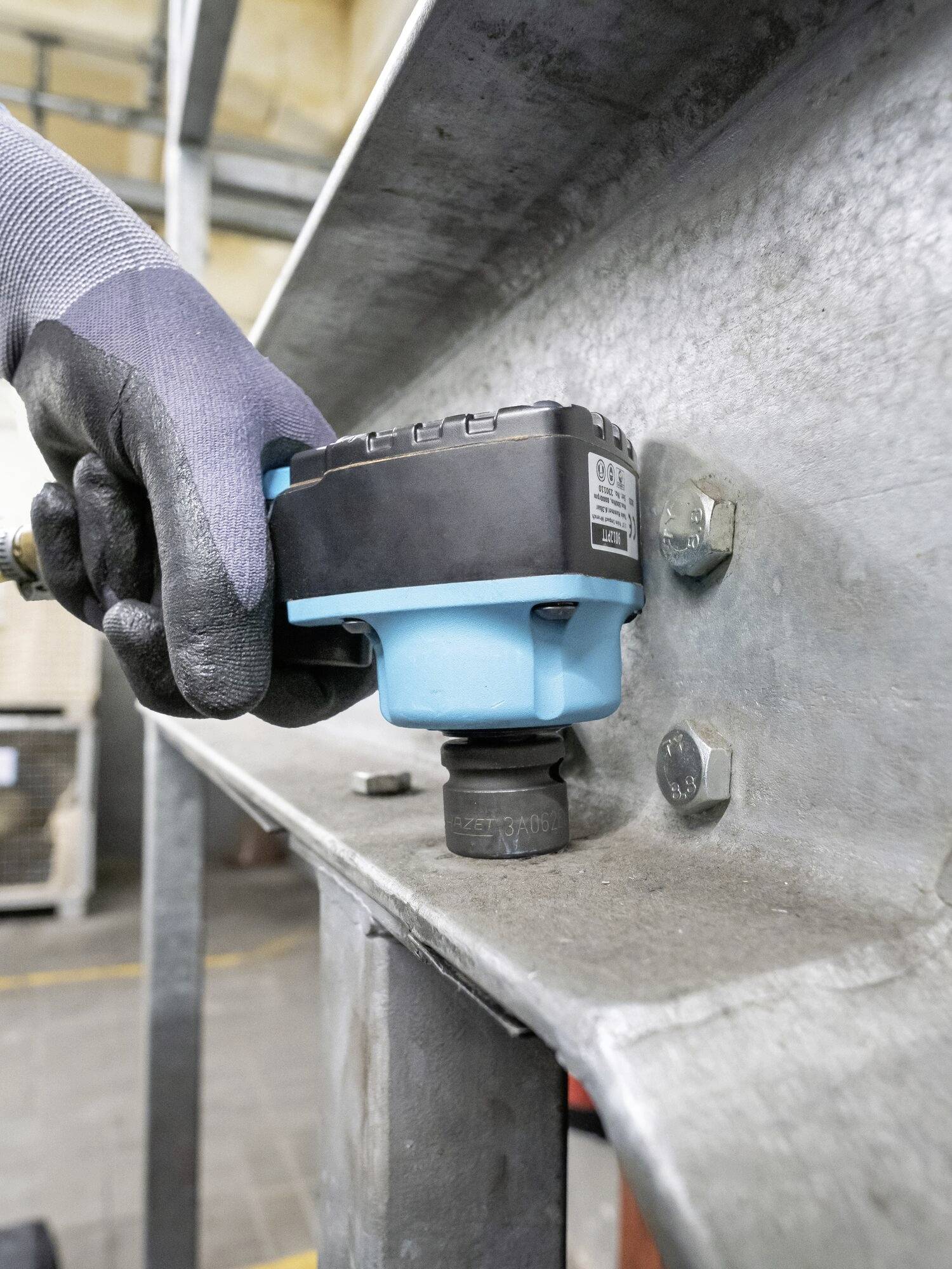 Hazet Twin Turbo Faust 9012PTT Druckluft-Schlagschrauber Werkzeugaufnahme: 1/2" (12.5 mm) Drehmoment (max.): 550 Nm