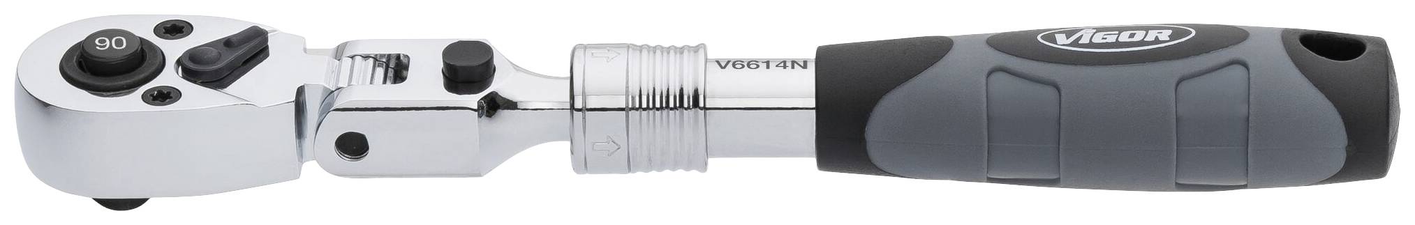 Vigor V6614N Umschaltknarre 1/4" (6.3 mm) 225mm
