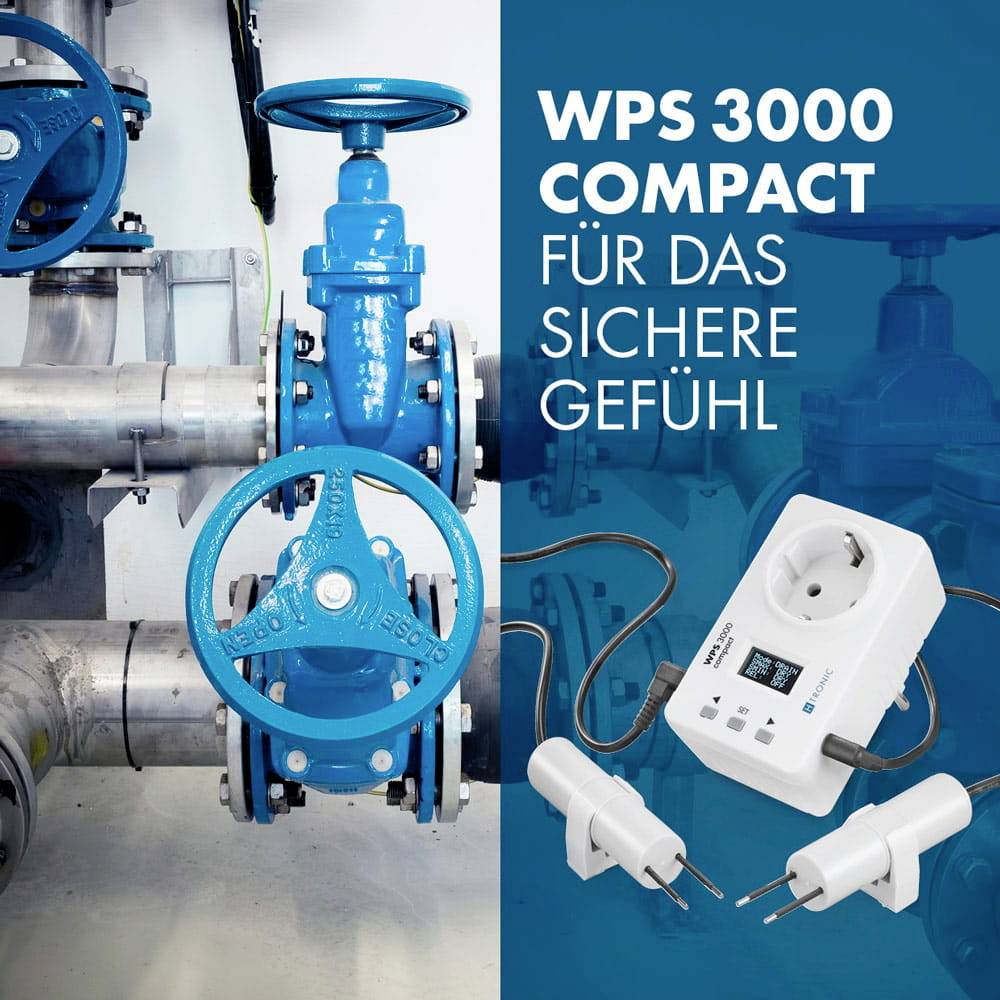 H-Tronic 1114760 Wasserpegelschalter WPS3000 compact Füllen, Leeren 10m