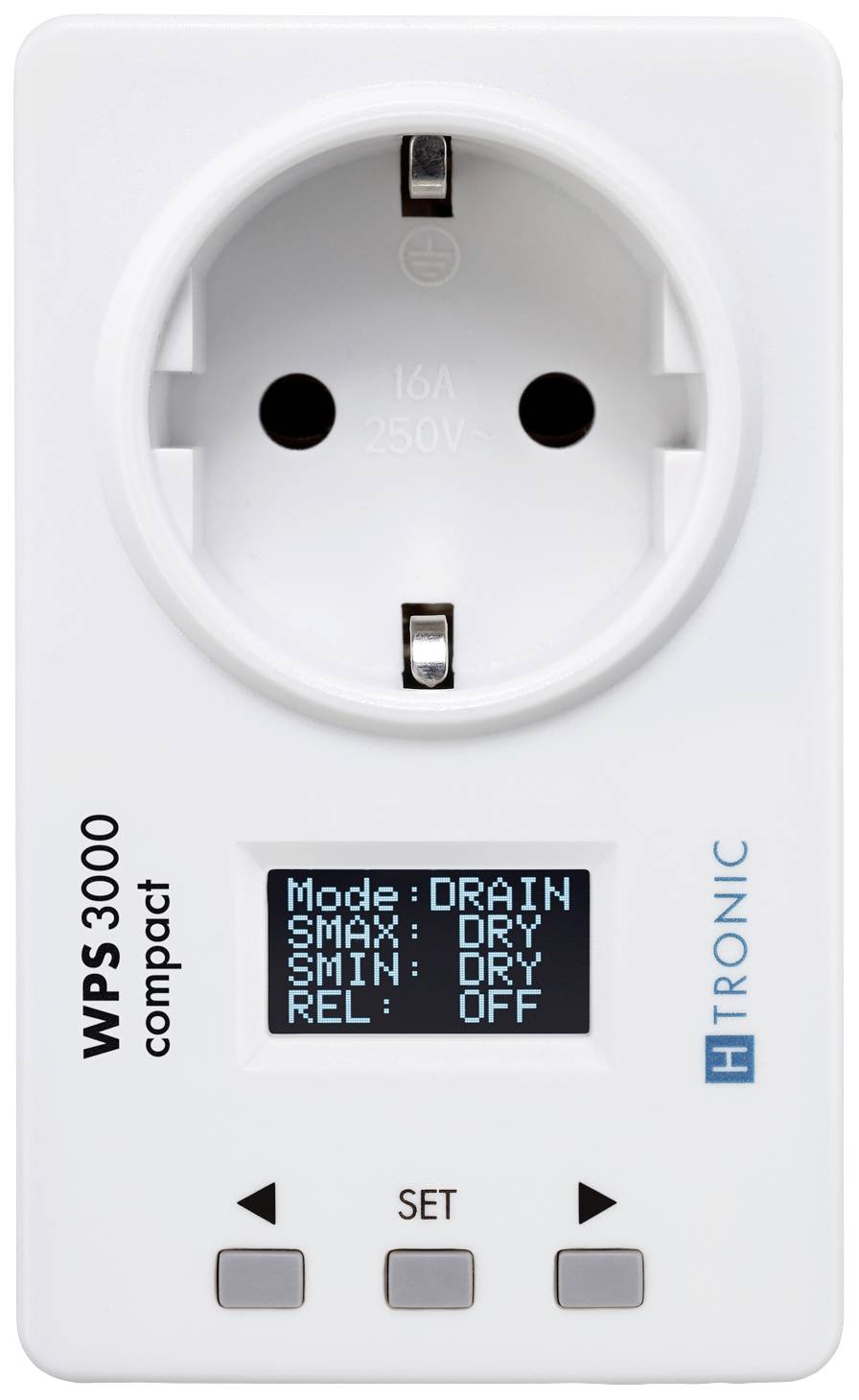 H-Tronic 1114760 Wasserpegelschalter WPS3000 compact Füllen, Leeren 10m