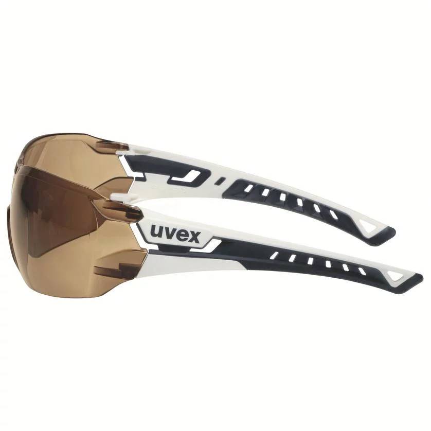 Uvex pheos nxt 9128223 Schutzbrille inkl. UV-Schutz Schwarz, Weiß EN 166:2001, EN 172:1994 + A1:2000 + A2:2001