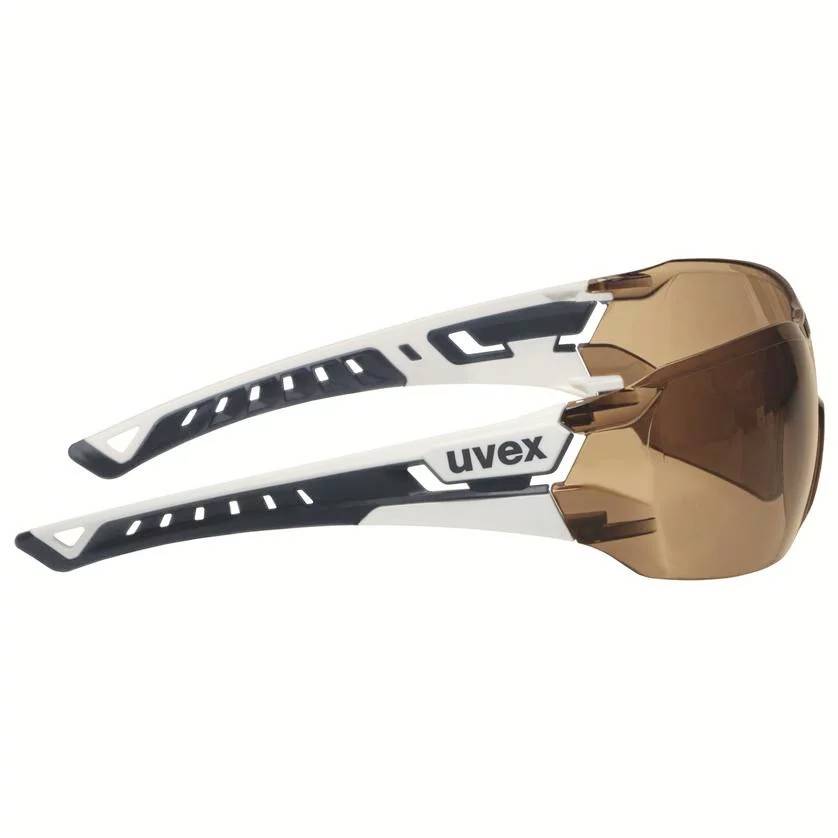 Uvex pheos nxt 9128223 Schutzbrille inkl. UV-Schutz Schwarz, Weiß EN 166:2001, EN 172:1994 + A1:2000 + A2:2001