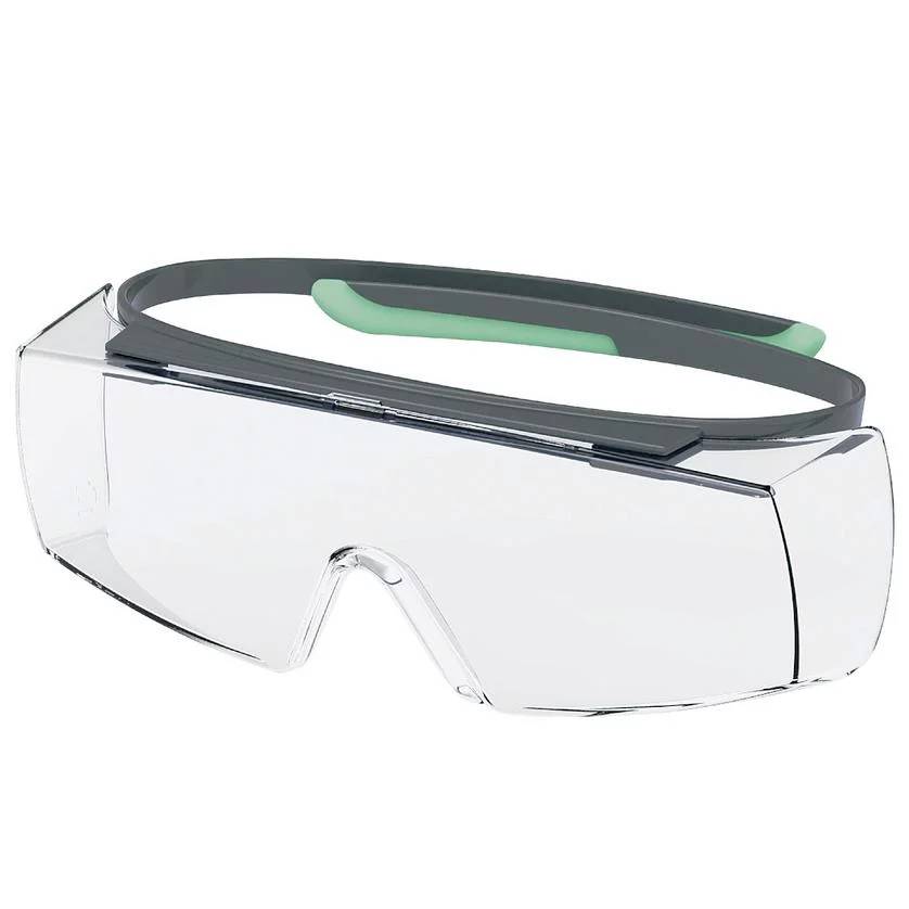 uvex super OTG planet 9169295 Schutzbrille inkl. UV-Schutz Grau, Grün EN 166:2001