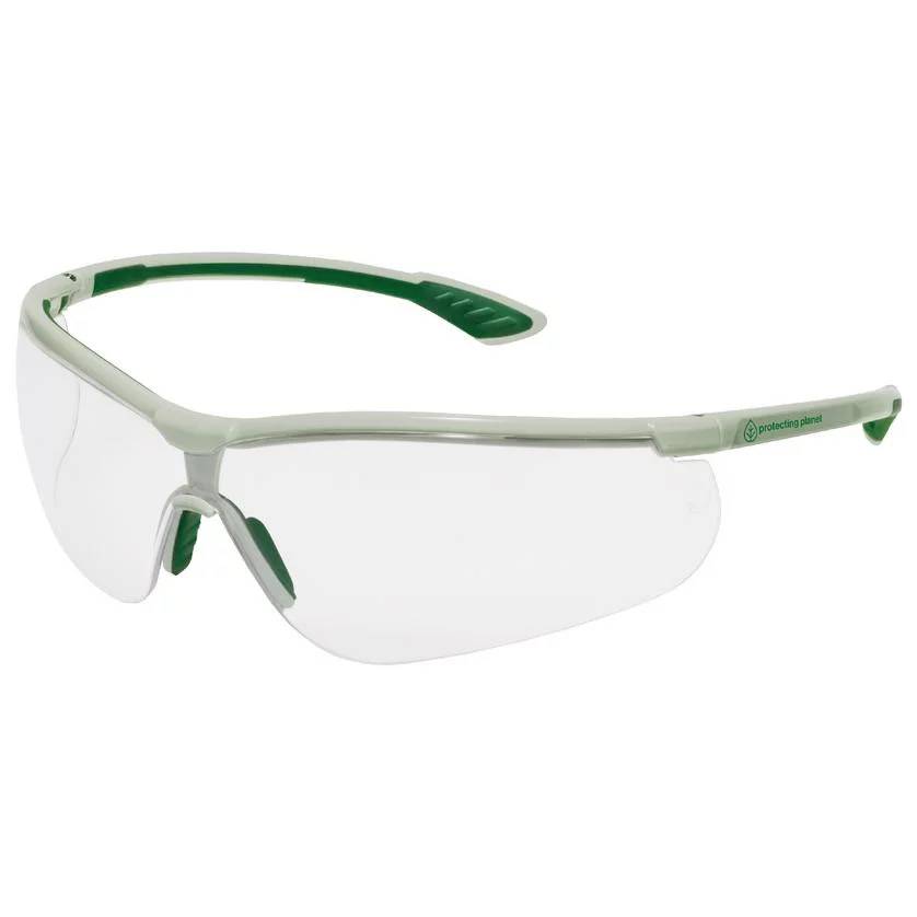 Uvex sportstyle planet 9193295 Schutzbrille inkl. UV-Schutz Beige, Grün EN 166:2001, EN 170:2002