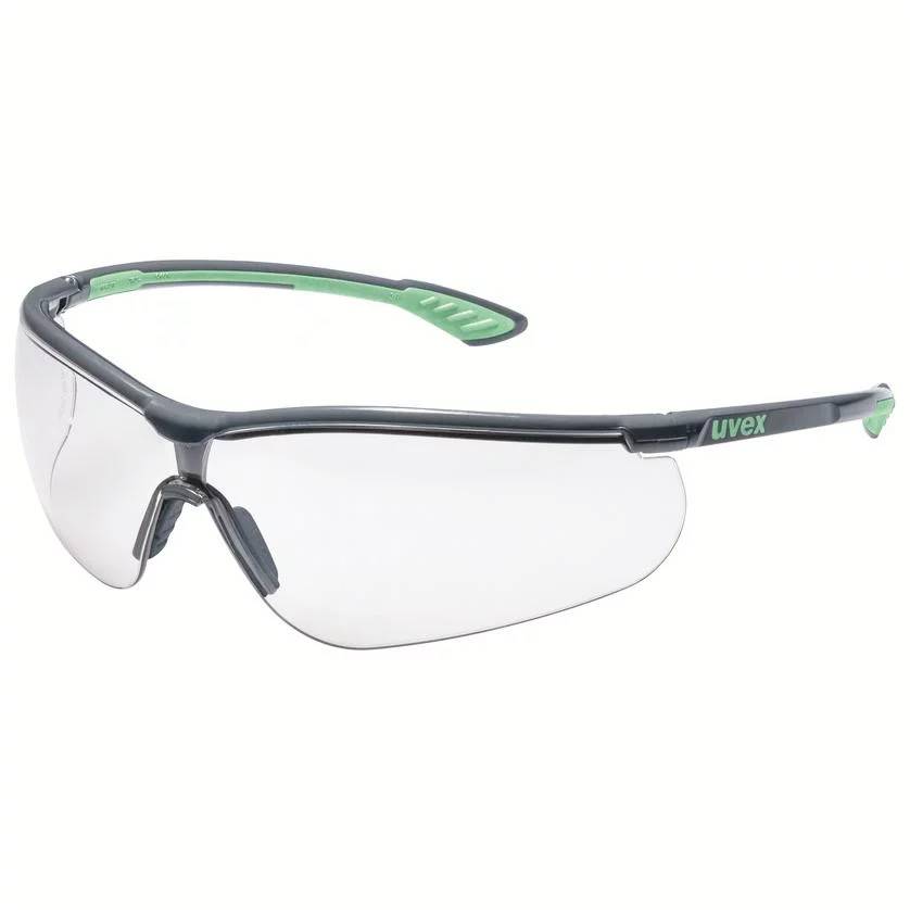 uvex sportstyle planet 9193395 Schutzbrille inkl. UV-Schutz Grau, Grün EN 166:2001, EN 170:2002