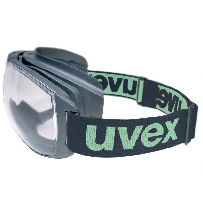 uvex megasonic planet 9320295 Schutzbrille inkl. UV-Schutz Grau, Grün EN 166:2001, EN 170:2002