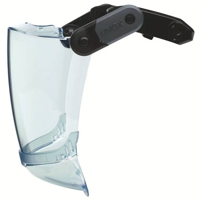 Uvex pronamic 9916003 Schutzvisier inkl. UV-Schutz Schwarz EN 166:2001, EN 170:2002