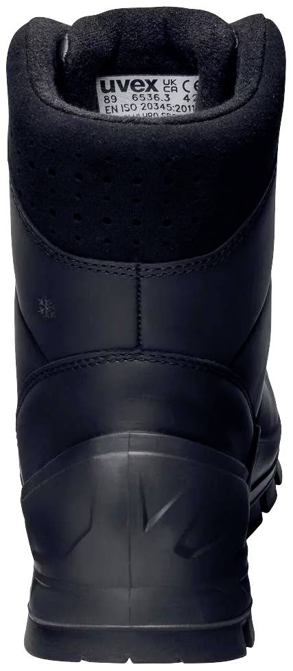 Uvex S3L BOA PU/GU W12 6536337 Sicherheitsstiefel S3L Schuhgröße (EU): 37 Schwarz 1 Paar