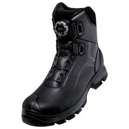 Uvex S3L BOA PU/GU W12 6536339 Sicherheitsstiefel S3L Schuhgröße (EU): 39 Schwarz 1 Paar