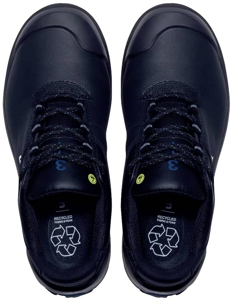 Uvex S3 PU/GU W11 6860242 Sicherheitshalbschuh S3 Schuhgröße (EU): 42 Schwarz 1 Paar