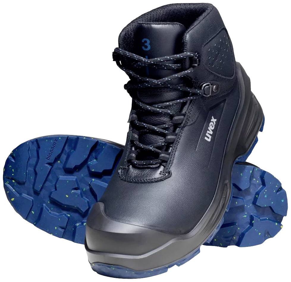 Uvex S3 PU/GU W11 6861244 Sicherheitsstiefel S3 Schuhgröße (EU): 44 Schwarz 1 Paar