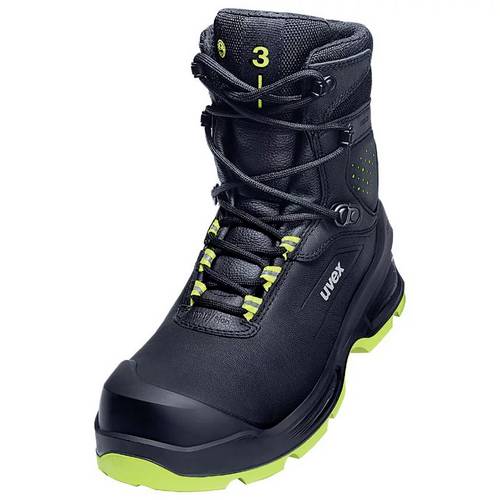 Uvex S3 PUR W11 6875247 Sicherheitsstiefel S3 Schuhgröße (EU): 47 Schwarz, Gelb 1 Paar