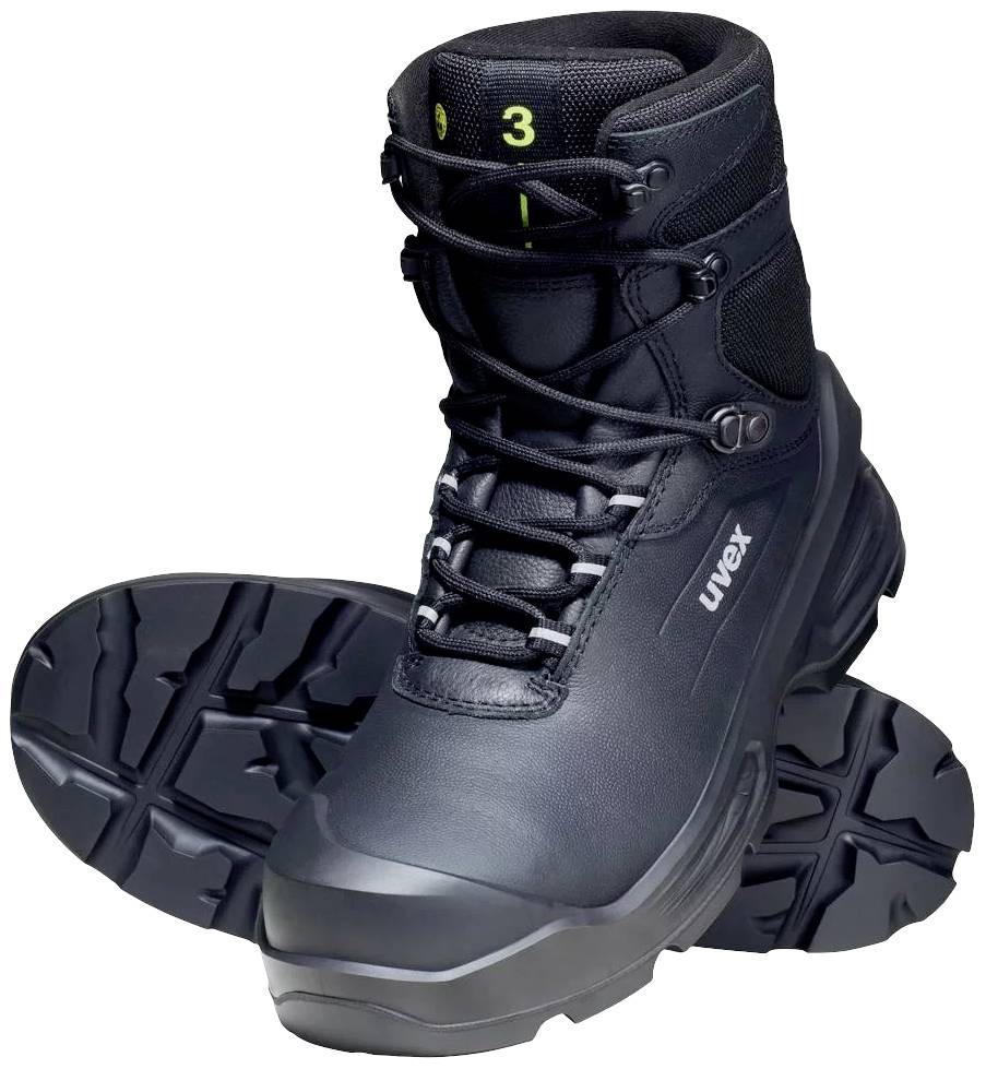 Uvex S3L PUR W11 6877242 Sicherheitsstiefel S3L Schuhgröße (EU): 42 Schwarz 1 Paar