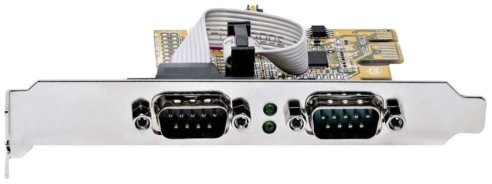 StarTech.com 2-Port PCI Express 2 Port Serielle Steckkarte RS232 PCIe x1