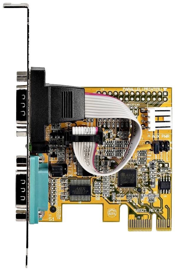 StarTech.com 2-Port PCI Express 2 Port Serielle Steckkarte RS232 PCIe x1