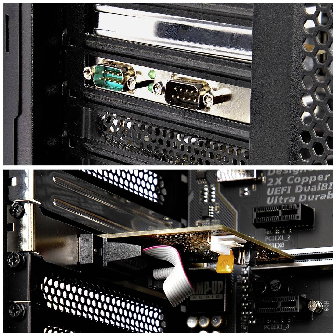 StarTech.com 2-Port PCI Express 2 Port Serielle Steckkarte RS232 PCIe x1