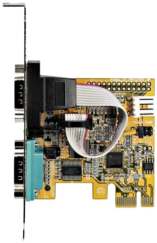 StarTech.com 2-Port PCI Express 2 Port Serielle Steckkarte RS232 PCIe x1