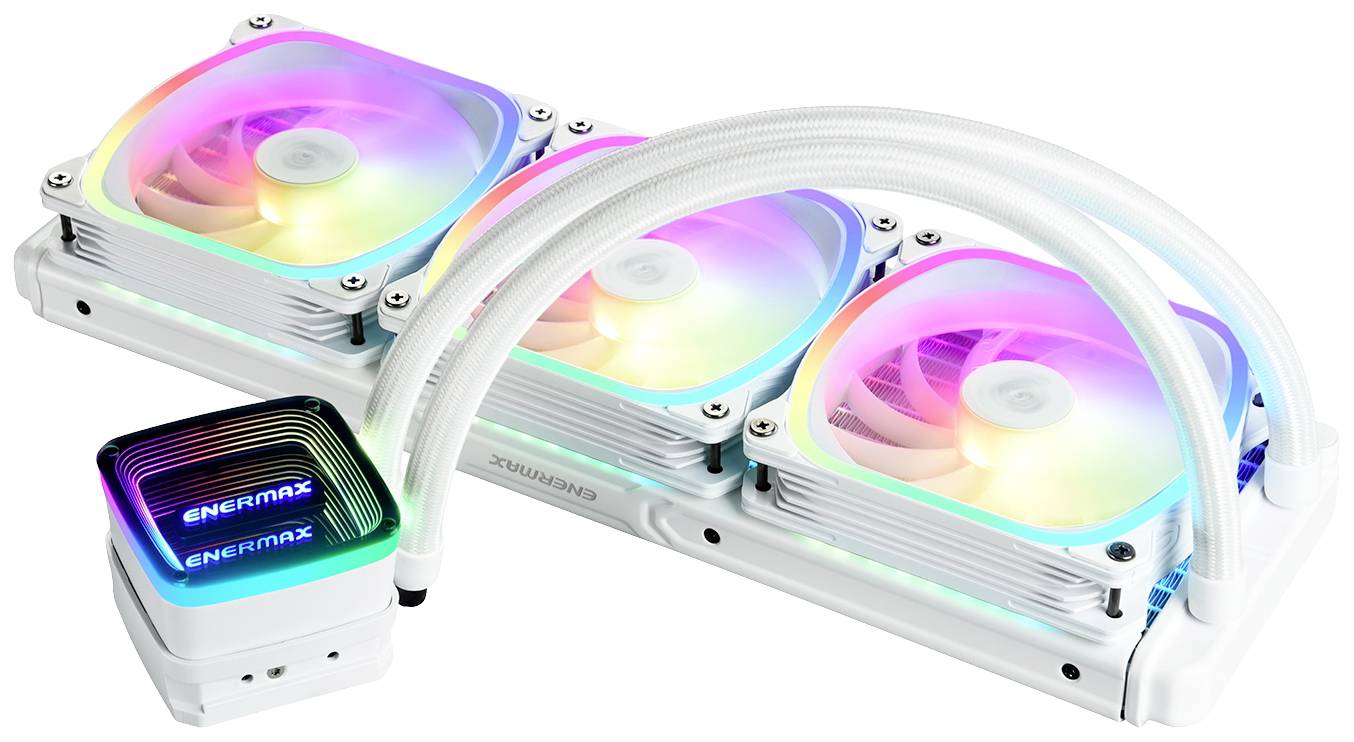 Enermax Aquafusion ADV 360 White ARGB PC-Wasserkühlung