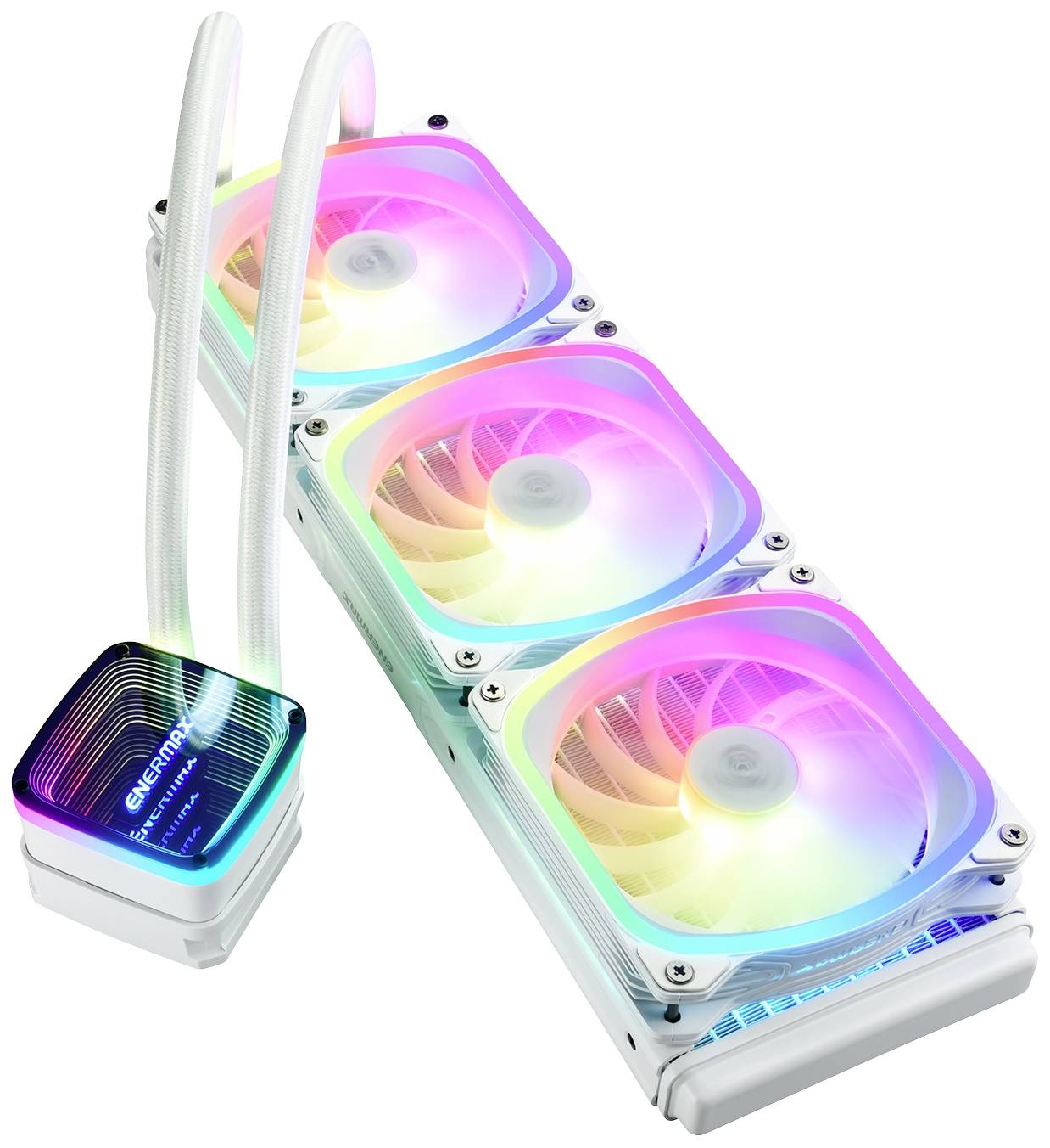 Enermax Aquafusion ADV 360 White ARGB PC-Wasserkühlung