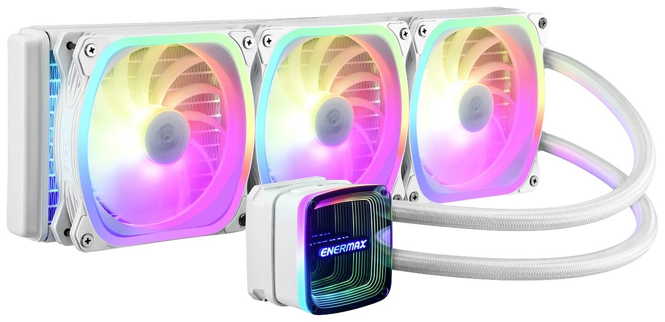 Enermax Aquafusion ADV 360 White ARGB PC-Wasserkühlung