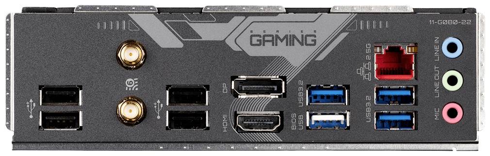 Gigabyte B760M GAMING X AX Mainboard Sockel (PC) Intel® LGA 1700 Formfaktor (Details) Micro-ATX Mainboard-Chipsatz Intel® B760