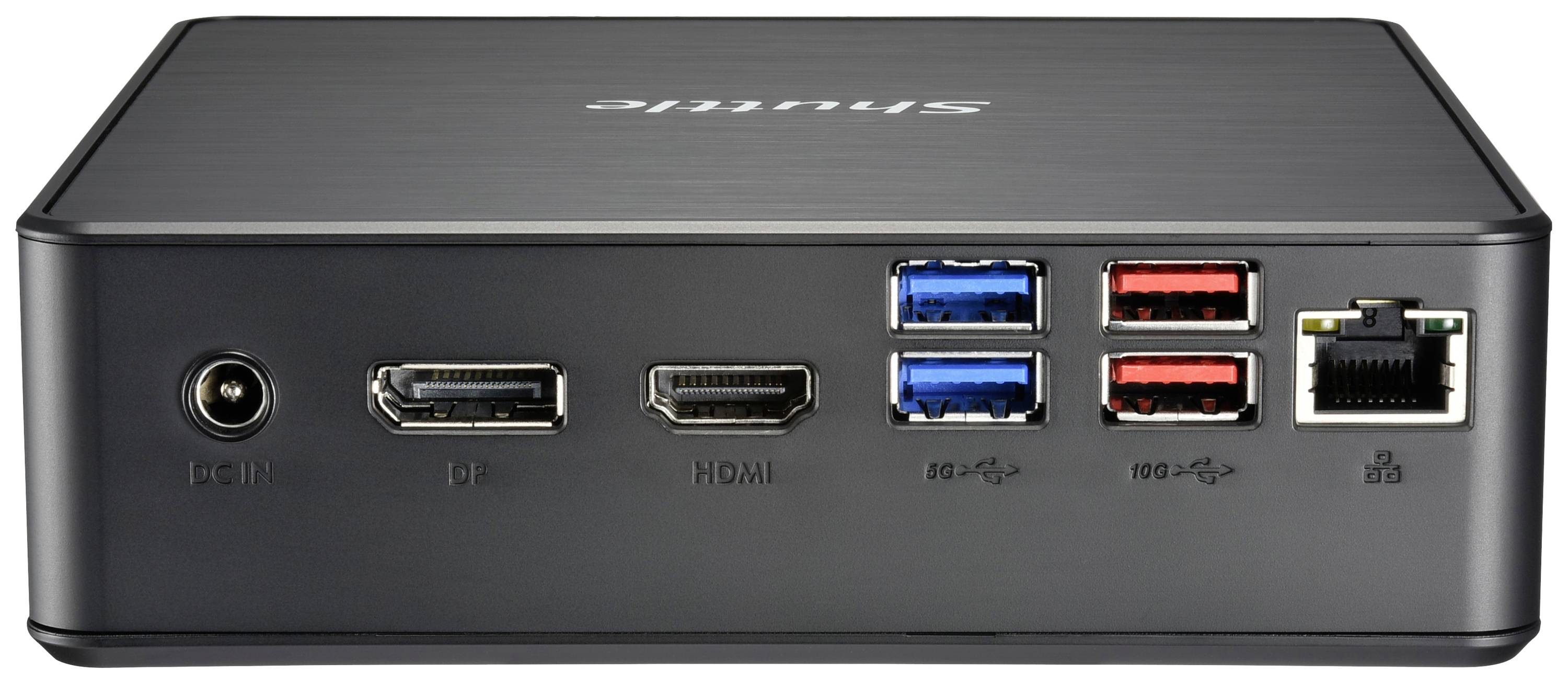 Shuttle Barebone XPC nano NC4010BA Intel® Celeron® 7305 4.4GHz 4GB RAM Intel UHD Graphics 620 Win 11 Pro NC4010BA