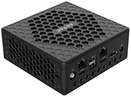 Zotac Barebone ZBOX CI337 NANO Intel® N N100 3.4GHz Intel UHD Graphics ZBOX-CI337NANO-BE