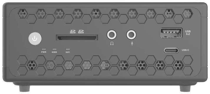 Zotac Barebone ZBOX CI337 NANO Intel® N N100 3.4GHz Intel UHD Graphics ZBOX-CI337NANO-BE