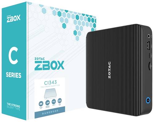 Zotac Barebone ZBOX CI343 NANO N100 Intel UHD Graphics ZBOX-CI343-BE