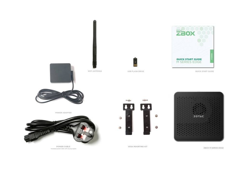 Zotac Barebone ZBOX MI668 BB Intel® Core™ i7 i7-1360P 5.0GHz Intel Iris Xe Graphics ZBOX-MI668-BE