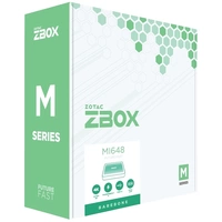 Zotac Barebone ZBOX-MI648-BE Intel® Core™ i5 i5-1340P 4.6GHz Intel Iris Xe Graphics ZBOX-MI648-BE Zotac Barebone ZBOX-MI648-BE Intel® Core™ i5 i5-1340P 4.6GHz Intel Iris Xe Graphics ZBOX-MI648-BE