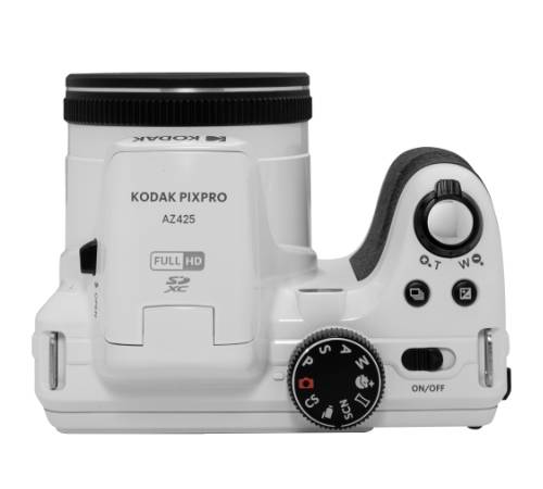 Kodak Pixpro Astro Zoom AZ425 Digitalkamera 21.14 Megapixel Opt. Zoom: 42 x Weiß Full HD Video, Bildstabilisierung, mit