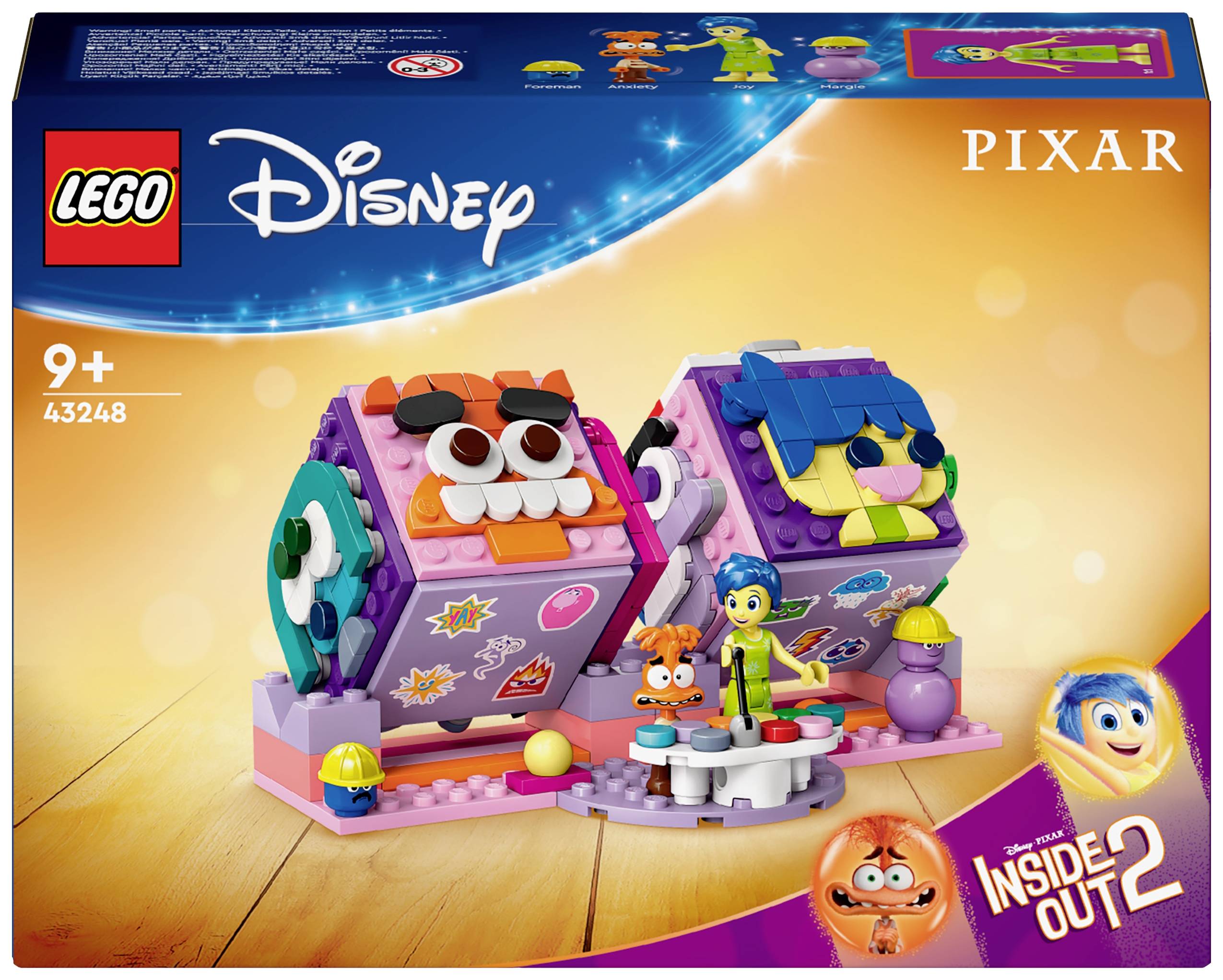 43248 LEGO® DISNEY Alles steht Kopf 2 Stimmungswürfel