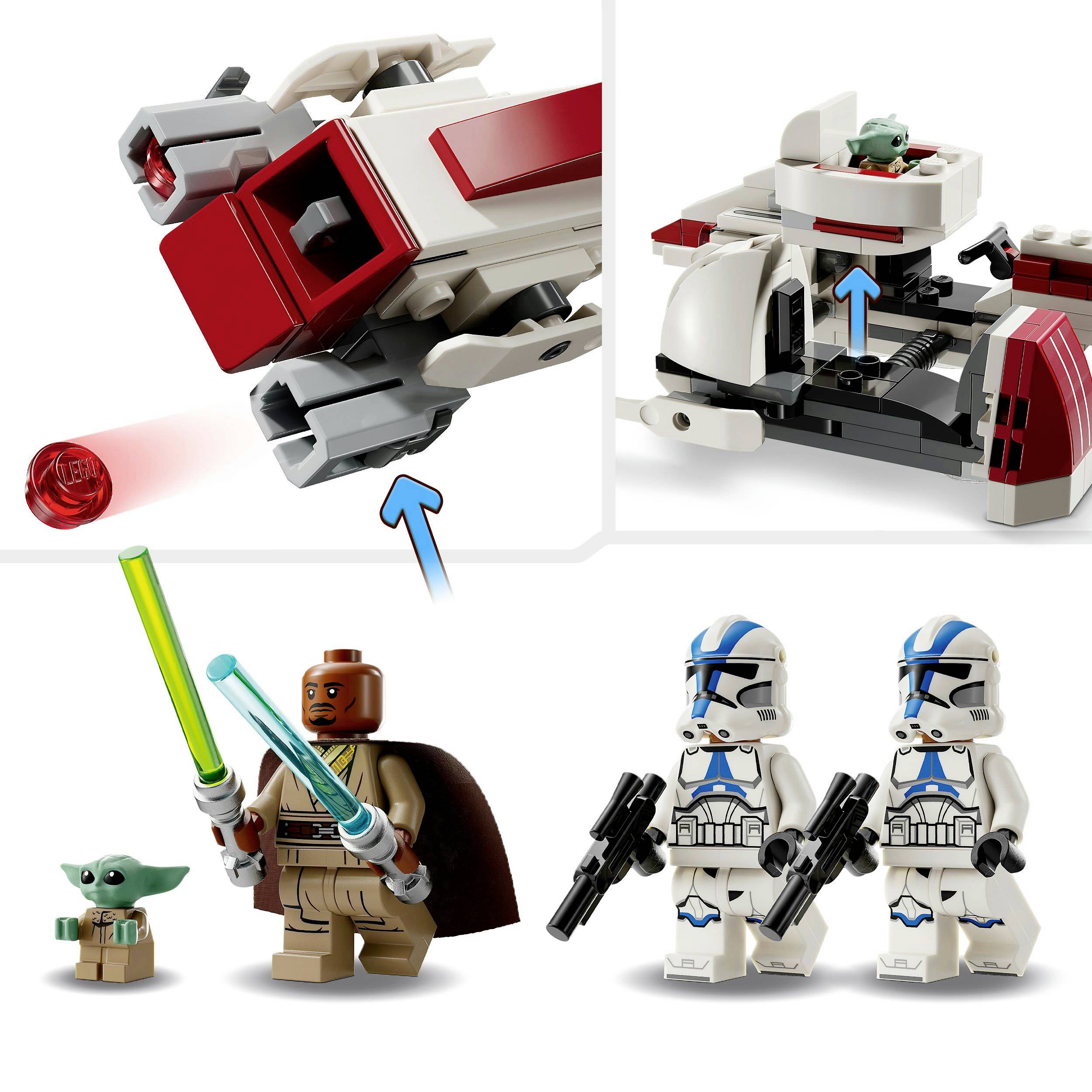 75378 LEGO® STAR WARS™ Flucht mit dem BARC Speeder™