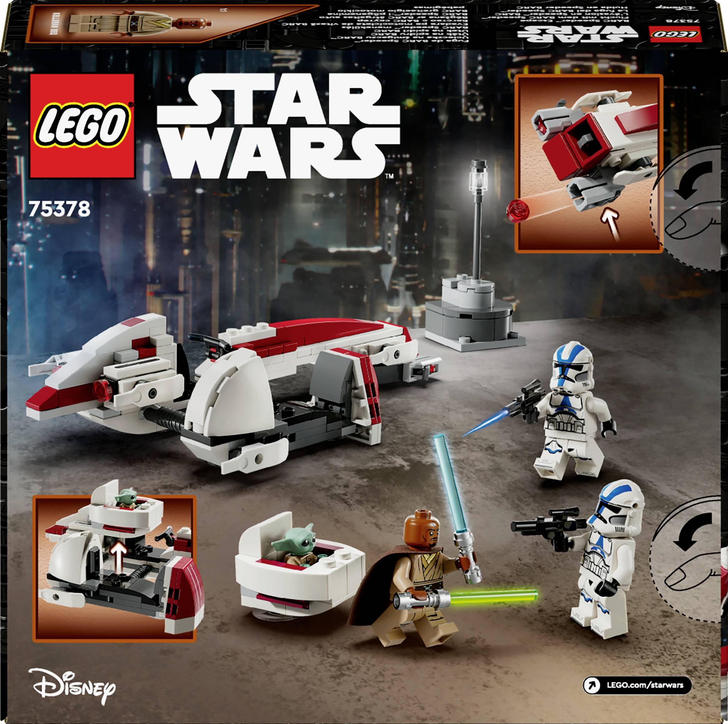 75378 LEGO® STAR WARS™ Flucht mit dem BARC Speeder™