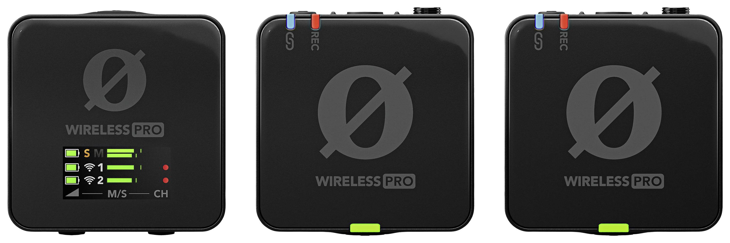 RODE Microphones Wireless PRO Ansteck Funkmikrofon-Set Übertragungsart (Details):Digital inkl. Kabel, inkl. Klammer, inkl. Tasche, inkl. Windschutz