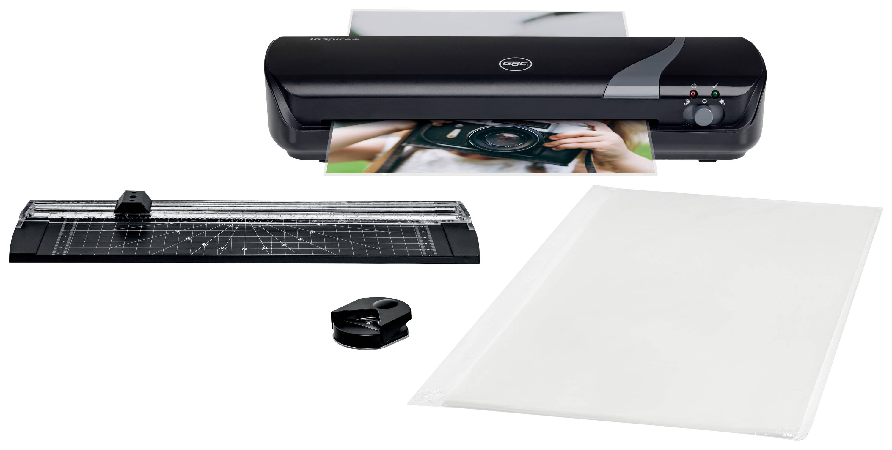 GBC Laminiergeräte-Set Inspire+ 4410036 DIN A4, DIN A5, DIN A6, Visitenkarten