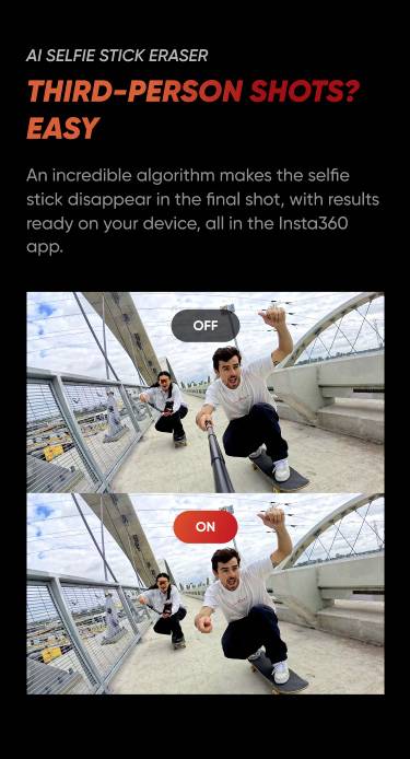 Insta360 Ace Pro Action Cam 8K, 4K, 2.7K, Full-HD, Zeitlupe, Zeitraffer, Touch-Screen, Bluetooth, W