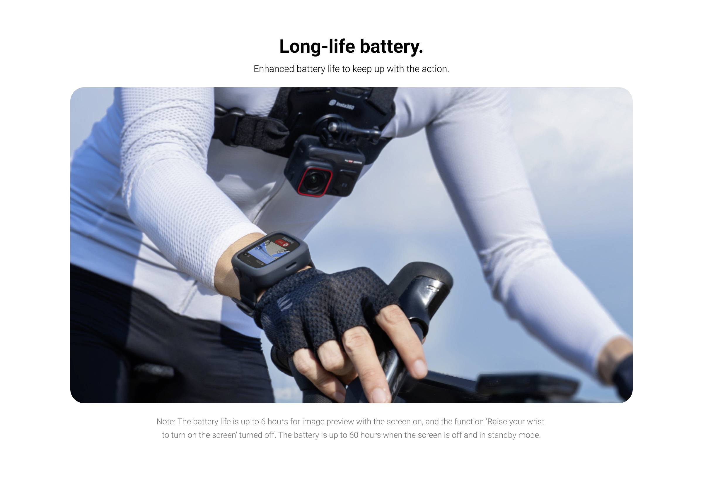 Insta360 GPS Preview Remote Fernbedienung Ace, Ace Pro