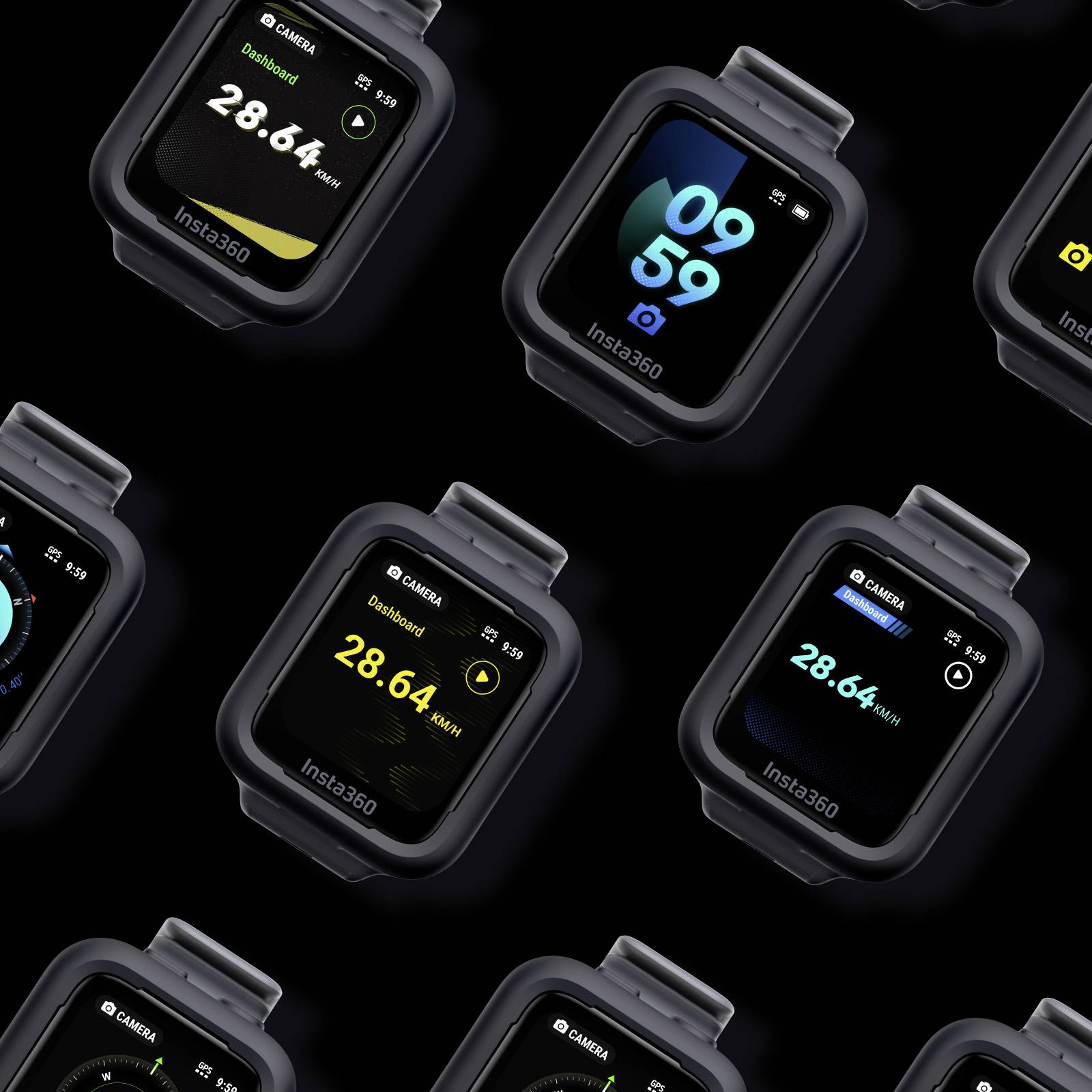 Insta360 GPS Preview Remote Fernbedienung Ace, Ace Pro