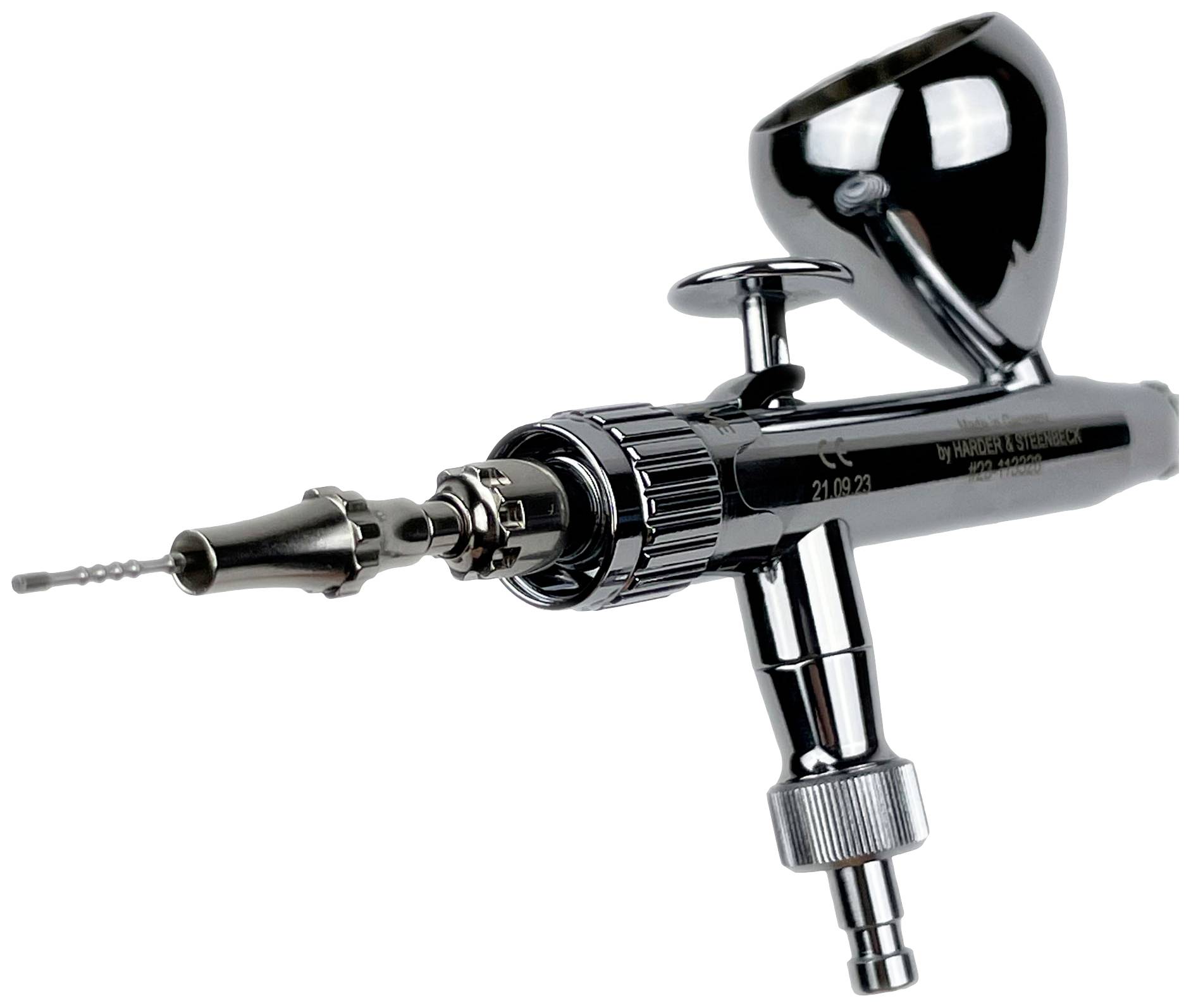 Harder & Steenbeck 120231 Ultra 2024 Double Action Airbrush-Pistole Düsen-Ø 0.45mm
