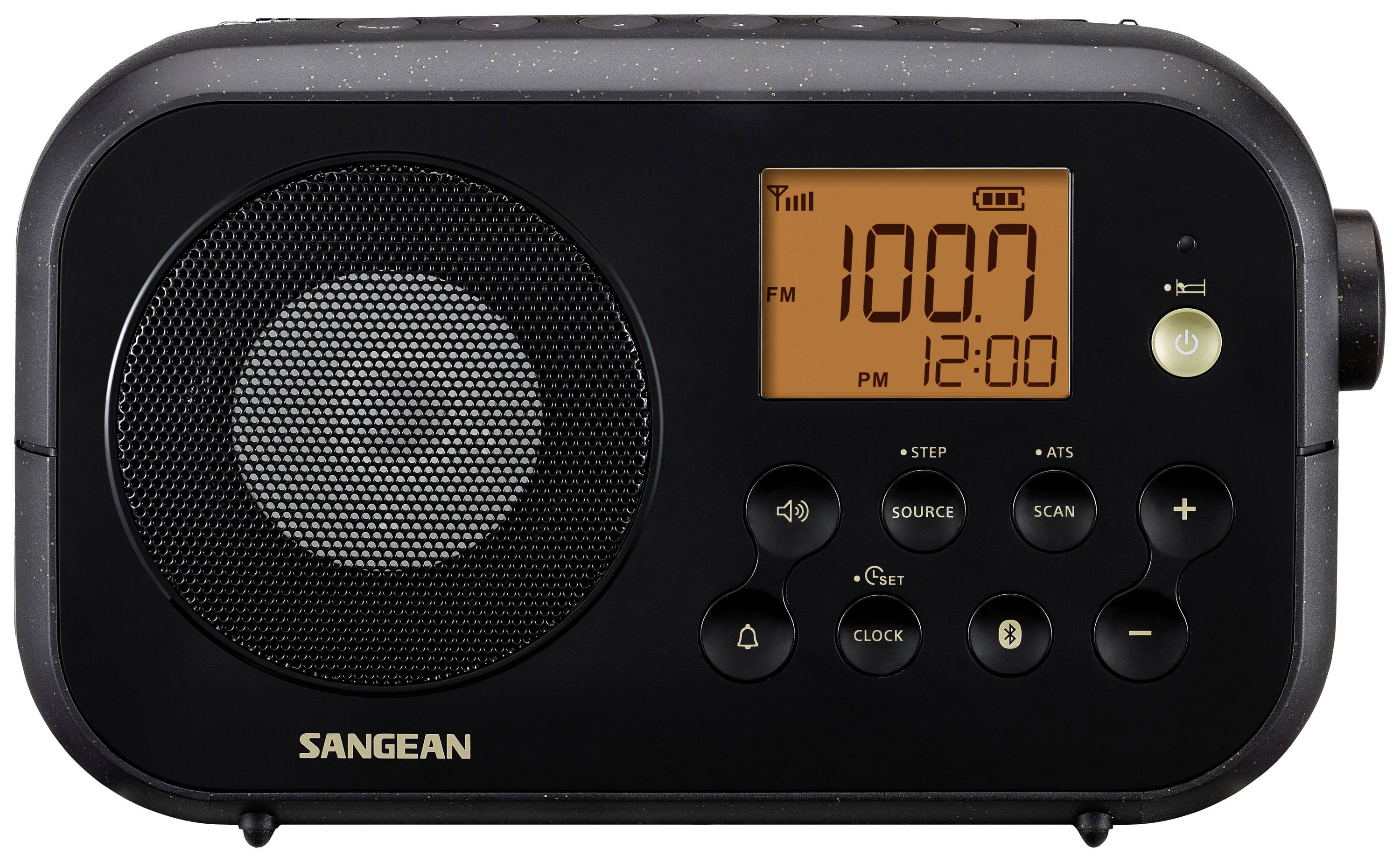 Sangean PR-D12 BT Tischradio MW, UKW Bluetooth® Schwarz