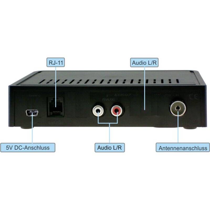 Vistron Youtune 1 DigitalRadio Empfangsteil Schwarz voelkner