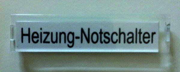 HHG Zubehör Beschriftungsfeld 90591301-DE