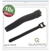 Quadrios 23CA185 Klettkabelbinder zum Bündeln Haft- und Flauschteil (L x B) 200mm x 12mm Schwarz 10St. Quadrios 23CA185 Klettkabelbinder zum Bündeln Haft- und Flauschteil (L x B) 200mm x 12mm Schwarz 10St.
