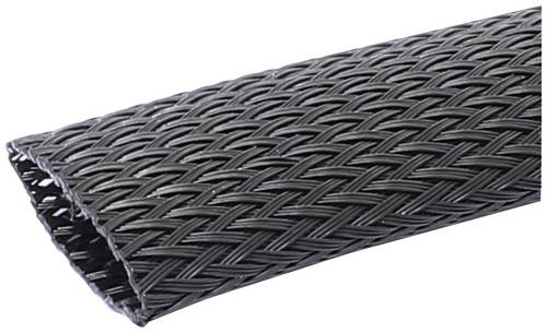 Quadrios 23CA214 23CA214 Geflechtschlauch Schwarz Polyester 40 bis 80 mm Meterware