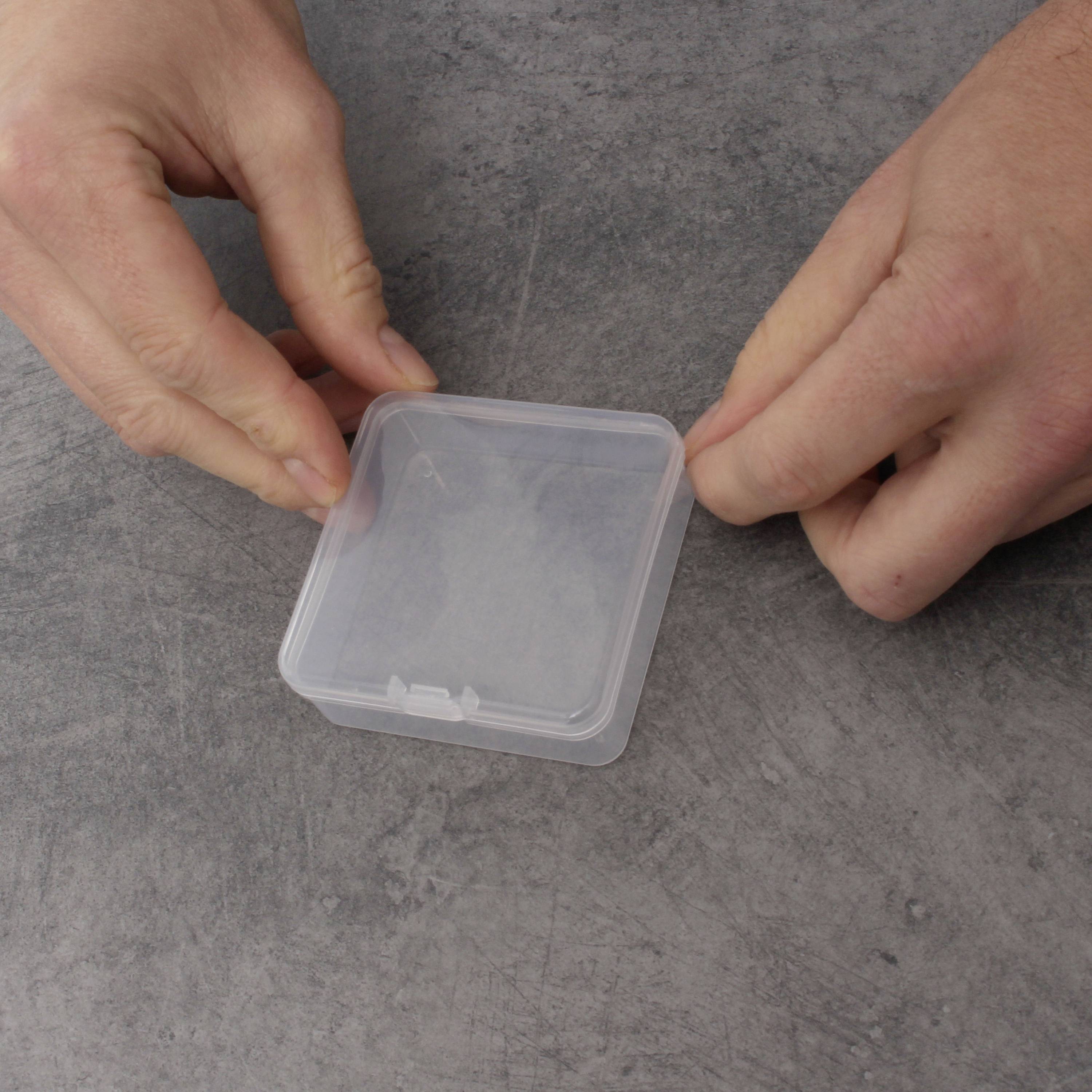 Quadrios 23SA079 Sortimentskasten (L x B x H) 7.5 x 7.5 x 2.5 cm Anzahl Fächer: 1 feste Unterteilun