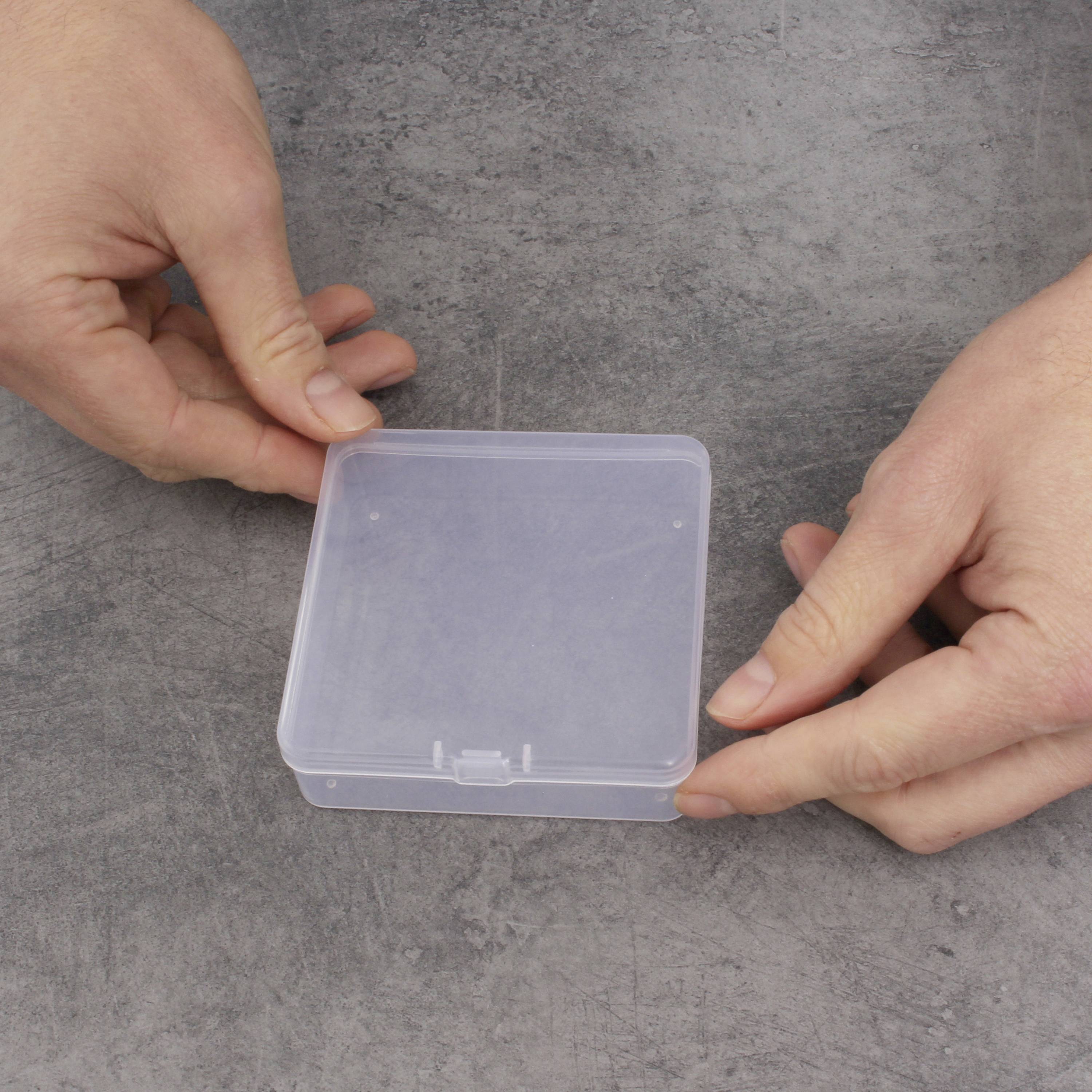 Quadrios 23SA080 Sortimentskasten (L x B x H) 9.5 x 9.5 x 2.8cm Anzahl Fächer: 1 feste Unterteilung Inhalt