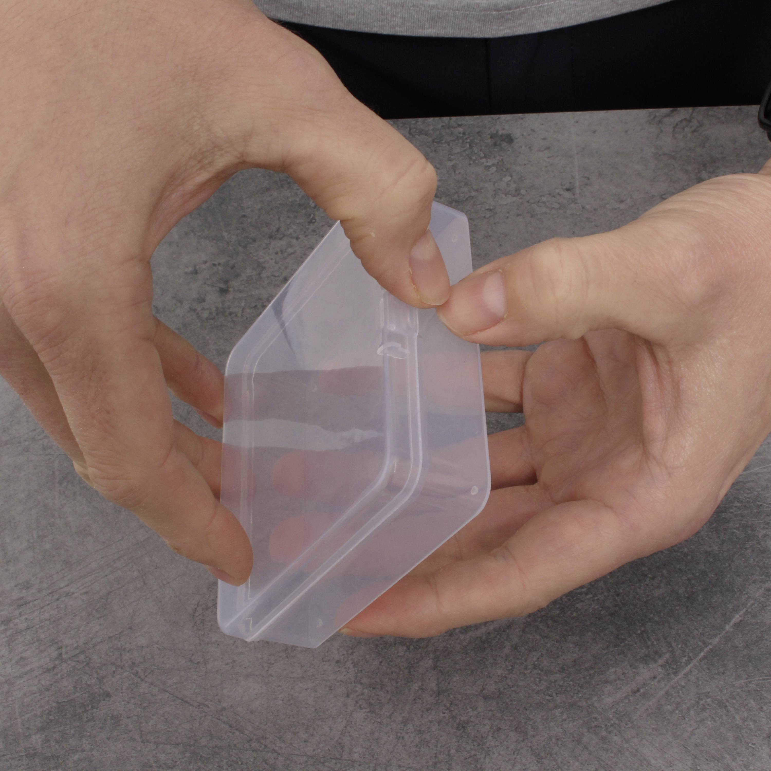 Quadrios 23SA080 Sortimentskasten (L x B x H) 9.5 x 9.5 x 2.8cm Anzahl Fächer: 1 feste Unterteilung Inhalt