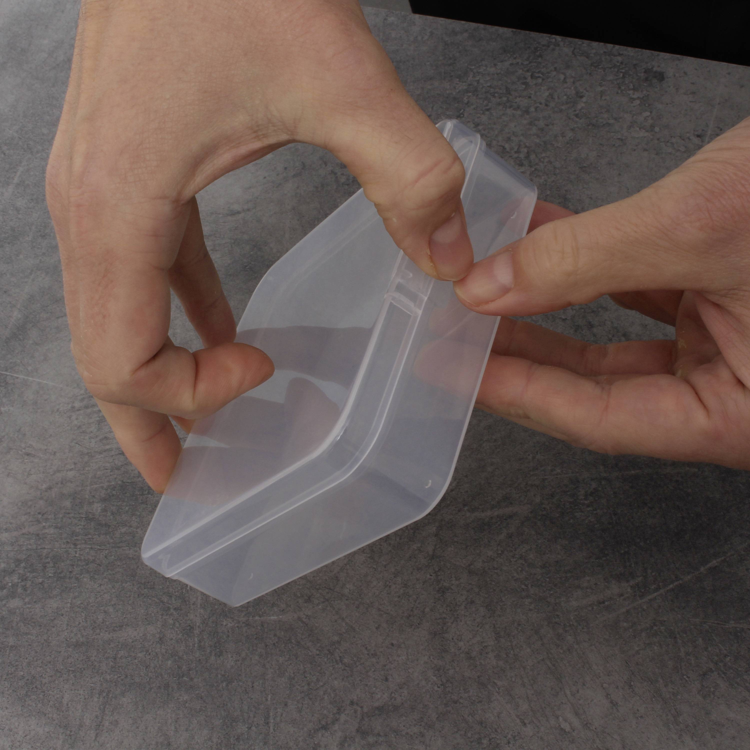 Quadrios 23SA081 Sortimentskasten (L x B x H) 12.5 x 12.5 x 3.5cm Anzahl Fächer: 1 feste Unterteilung Inhalt 1St.